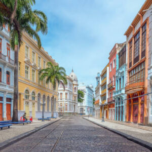 One of the most beautiful and famous street in Recife/Brazil